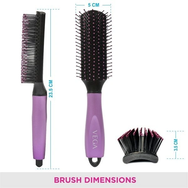 VEGA E18-FB HAIR BRUSH FLAT - 1N