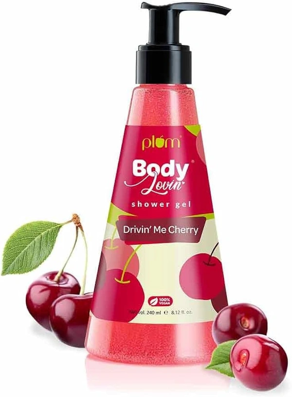 PLUM SHOWER GEL DRIVIN ME CHERRY - 240ML