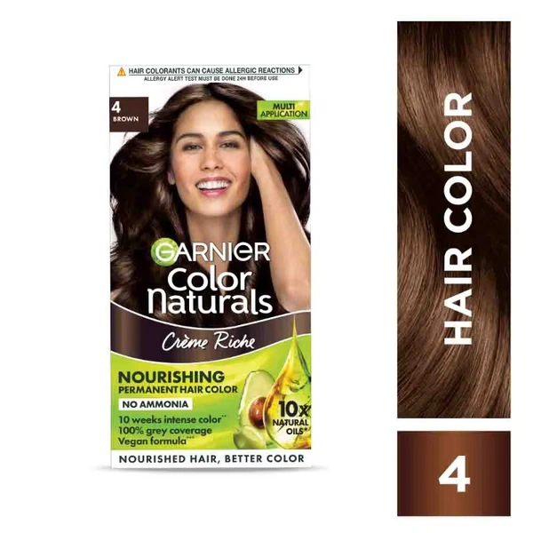 GARNIER CLR NAT 4 BRWN - 50GM