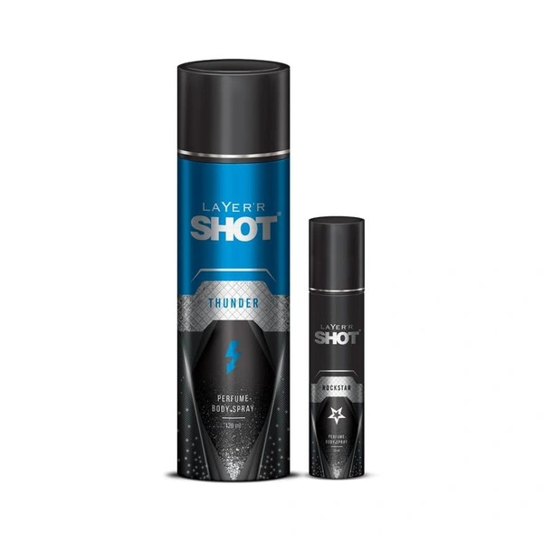 LAYER SHOT ROCKSTAR DEO THUNDER - 120ML