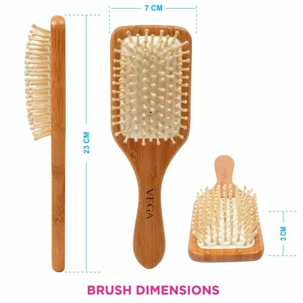 VEGA E2-PBB WODDEN PADDDLE BRUSH - 1N