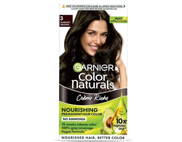 GARNIER CLR NAT 3 DRK BRWN - 20GM