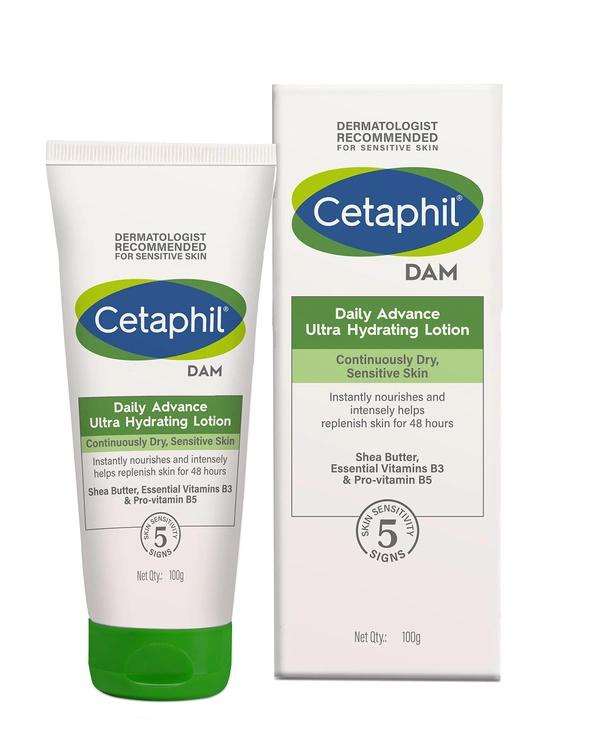 CETAPHIL DAM DAILY ADV. ULT. HTD LOTION - 100GM