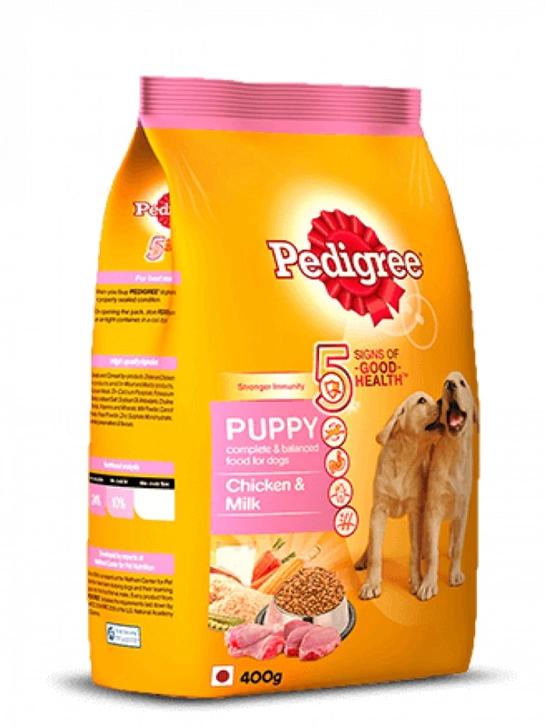 PEDIGREE PUPPY CHK & MILK - 400GM