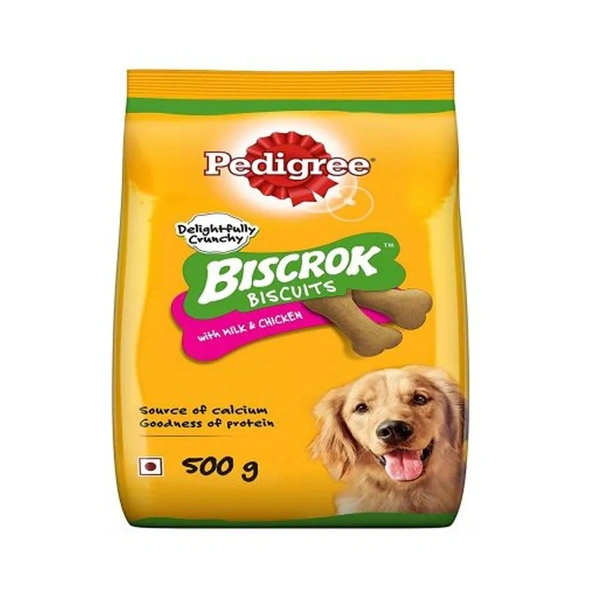 PEDIGREE BISCUIT WITH MILK CHICKEN - 50GM