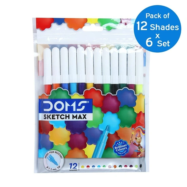 DOMS SKETCH MAX 12SHADES - SET