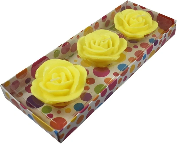 CANDLE FLAOTING FLOWER - 3N