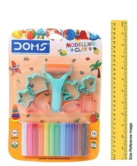 DOMS MODELING CLAY FRUIT SET 12 SHADES - SET