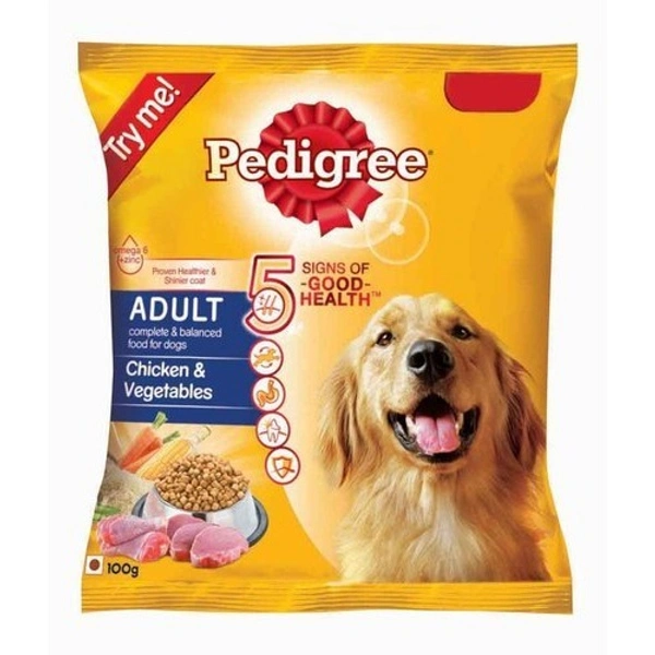 PEDIGREE ADLT CHK&VEG - 100GM