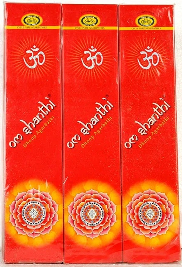 CYCLE AGARBATTI OM SHANTI - 45N