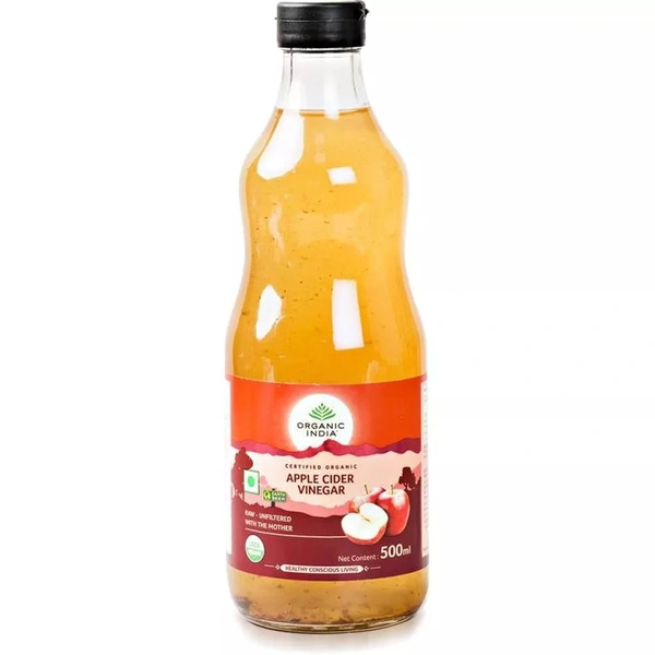 ORGANIC INDIA APPLE CIDER VINEGAR - 500ML