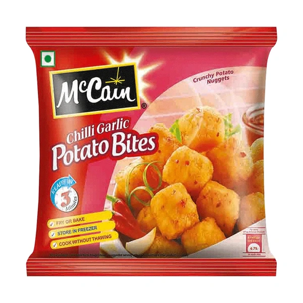MCCAIN CHILLI CARLIC POTATO BITES - 840GM
