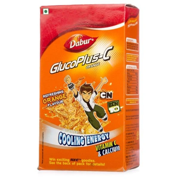 DABUR GLUCOPLUS-C ORANGE - 200GM