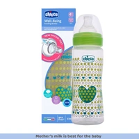 CHICCO BABY W/B FEEDING BOTTLE 2+M - 250ML