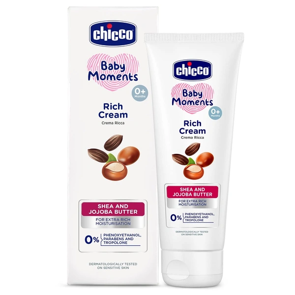 CHICCO BABY RICH CREAM SHEA & JOJOBA BUTTER - 100GM
