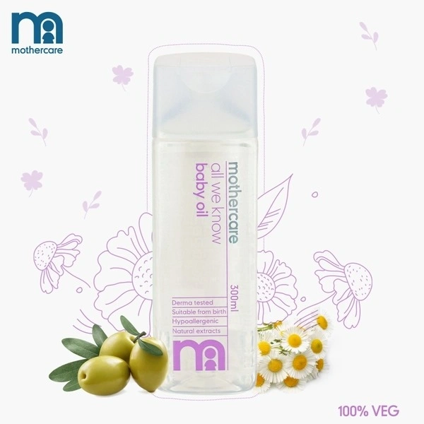 MOTHERCARE BABY OIL - 300ML