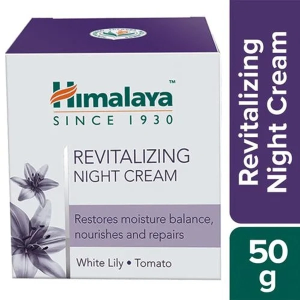 HIMALAYA CRM REVITALIZING NIGHT CREAM - 50GM