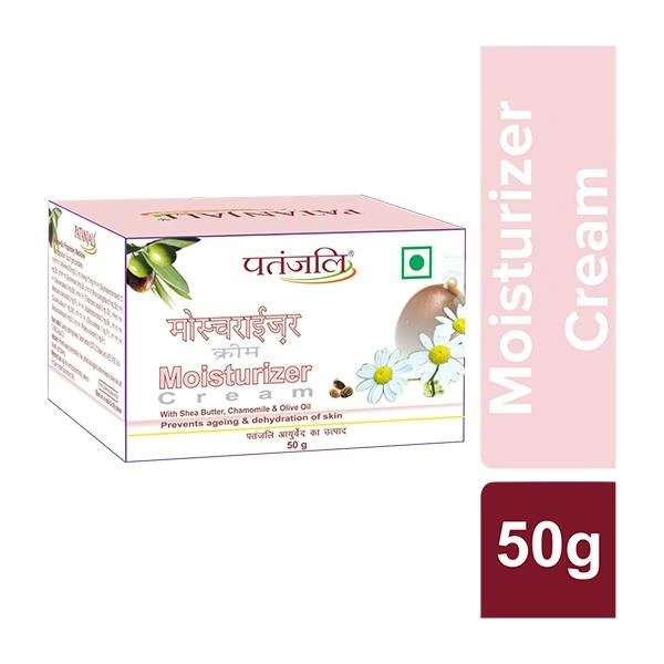 PATANJALI CRM MOISTURIZER CREAM - 50GM