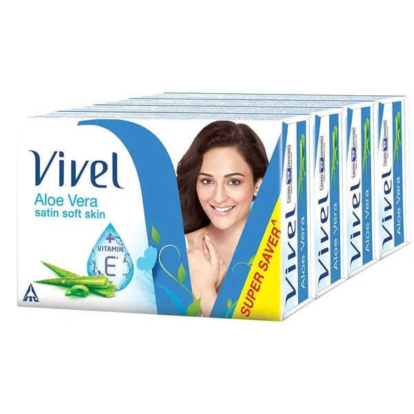VIVEL SOAP ALOE VERA 5NSET - 500GM