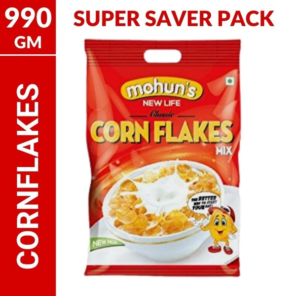 MOHUN CORNFLAKES PCH - 990GM