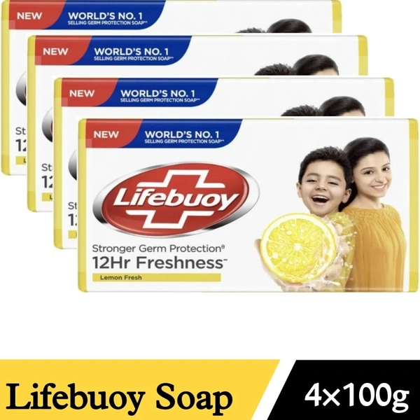 LIFEBUOY SOAP LEMON FRESH - 5X100GM