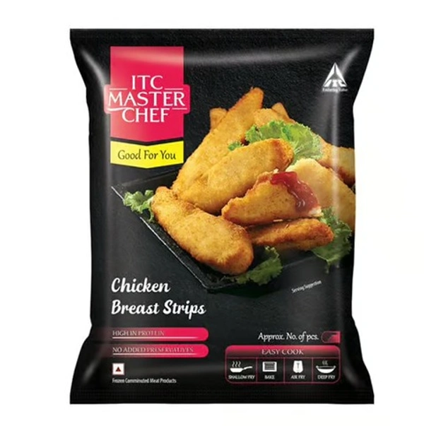 ITC MASTER CHEF CHICKEN BREAST STRIPS 12N - 500GM