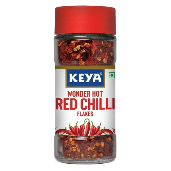KEYA RED CHILLI FLAKES - 40GM