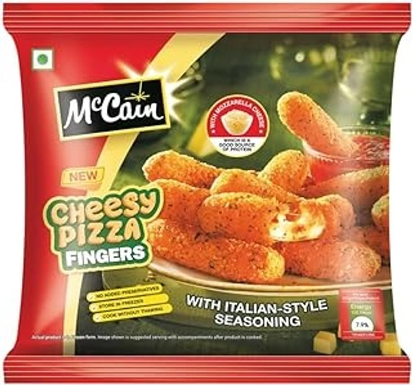 MCCAIN CHEESY PIZZA FINGERS - 250GM