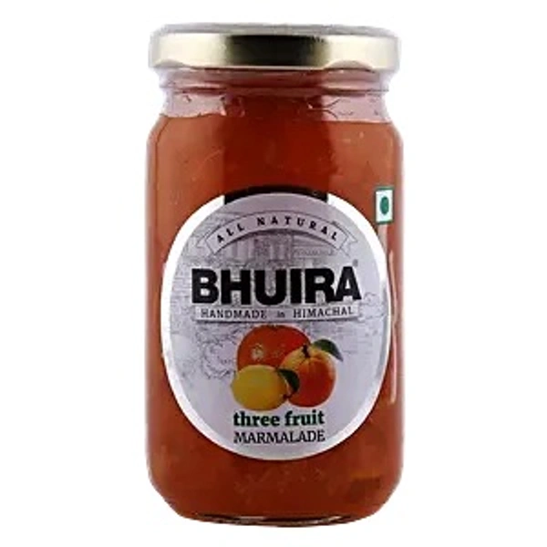 BHUIRA THREE FRUIT MARMALADE - 470GM