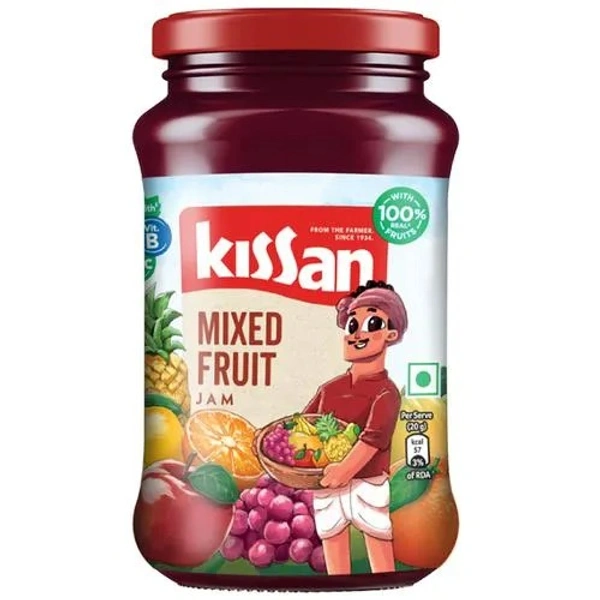 KISSAN JAM MIX FRUIT - 500GM
