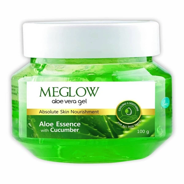MEGLOW ALOE VERA GEL - 100GM