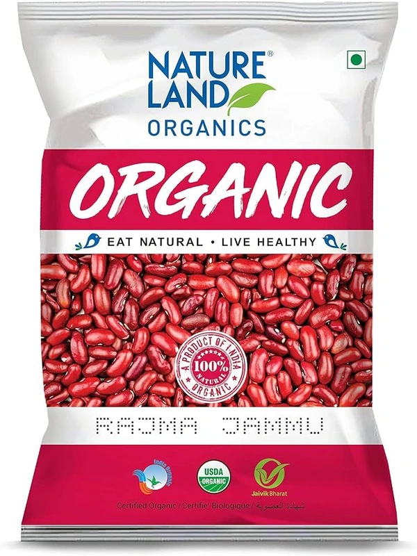 NLO ORGANIC RAJMA JAMMU - 500GM