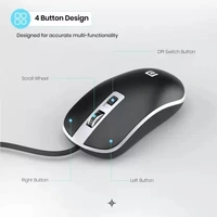 PORTRONICS TOAD 21 WIRED OPTICAL MOUSE - 1N