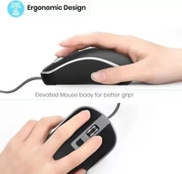PORTRONICS TOAD 21 WIRED OPTICAL MOUSE - 1N