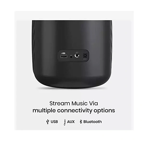 PORTRONICS 1361 DASH PORTABLE SPEAKER WITH MIC 40W - 40W
