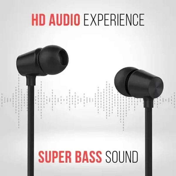 PEBBLE CROME EARPHONES - 1N