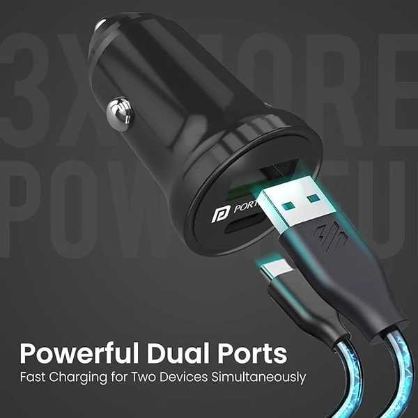PORTRONICS CAR POWER 5 CHARGER - 1N