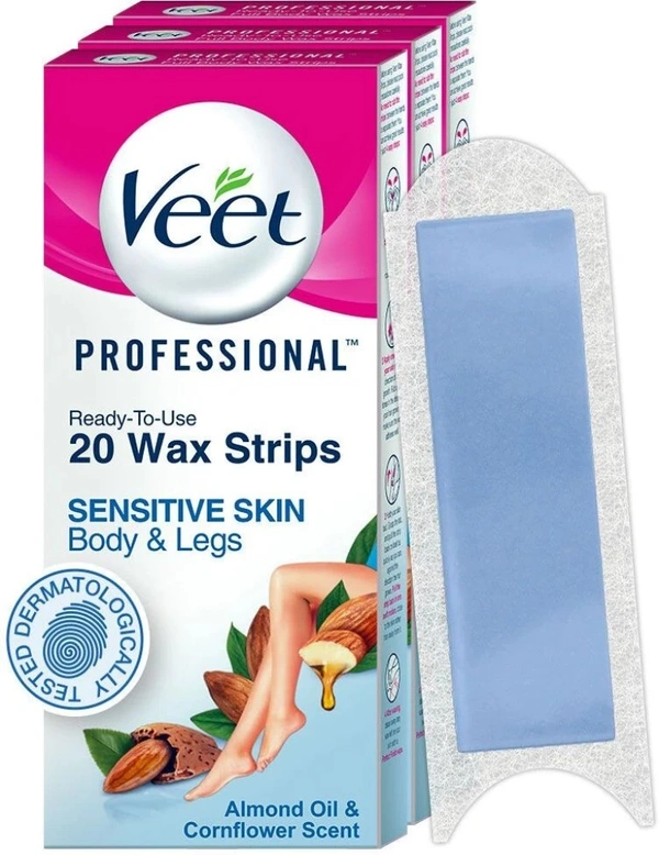 VEET WAX STRIPS SENSTIVE SKIN - 8N