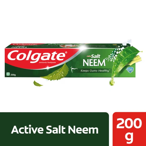 COLGATE T/P ACT.SALT NEEM - 200GM