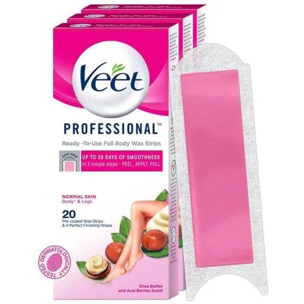 VEET WAX STRIPS NORMAL SKIN - 8N