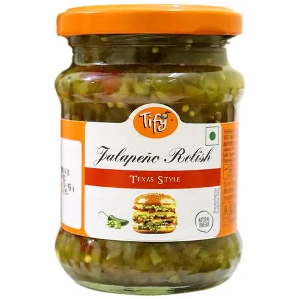 TIFY JALAPENO RELISH TEXAS STYLE - 220GM