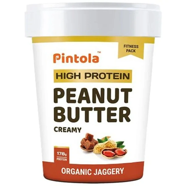 PINTOLA H.PRO P.NUT BTR ORG. JAGGERY CRUNCHY - 510GM