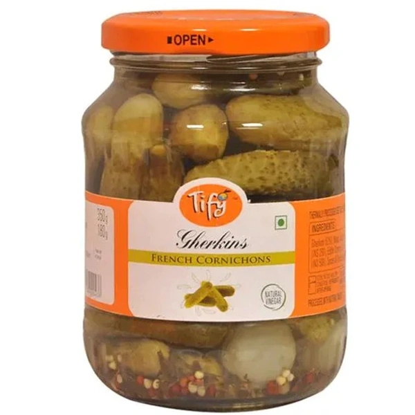 TIFY GHERKINS FRENCH STYLE CORNICHONS - 350GM
