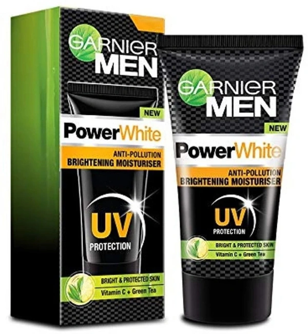 GARNIER MEN CRM PWR WHITE UV PROTECTION - 40GM