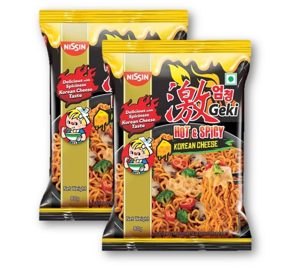 TOP RAMEN KOREAN CHEESE NOODLES - 80GM