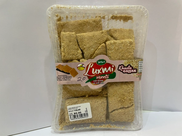 LUXMI REWARI GACHAK KHASTA PATTI (TRAY) - 250GM