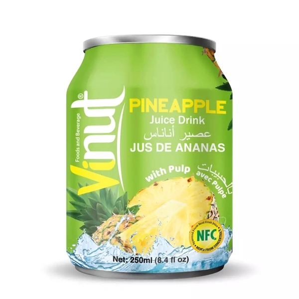VINUT PINEAPPLE JUICE WITH PULP - 250ML