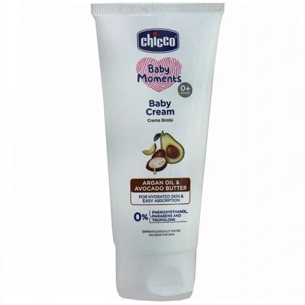 CHICCO BABY RICH CREAM ARGON OIL & AVOCADO BUTTER - 100GM