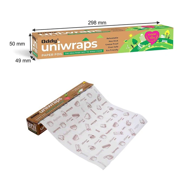 ODDY UNIWRAPS BUTTER PAPER - 16MTR