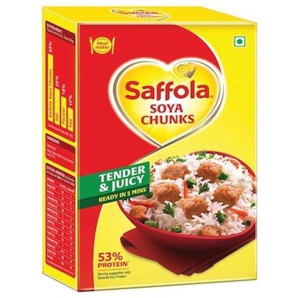 SAFFOLA SOYA CHUNKS - 200GM